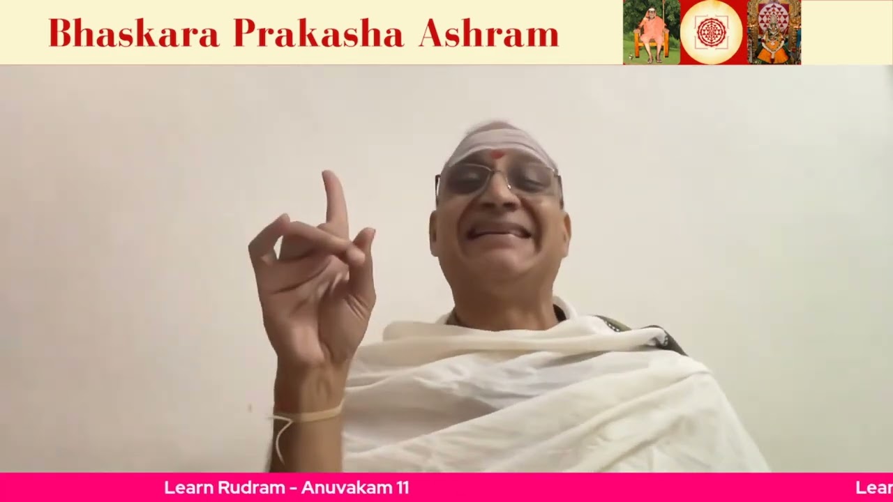 Learn Rudram   Anuvaka 11