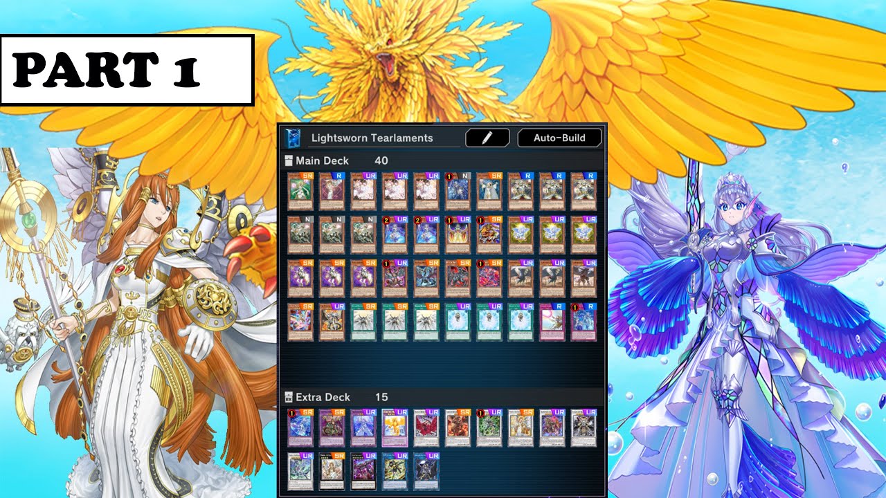 [PART 1] LIGHTSWORN TEARLAMENTS DECK 2025! RISING FROM THE OCEAN’S TOMB! on Yu-Gi-Oh! Master Duel