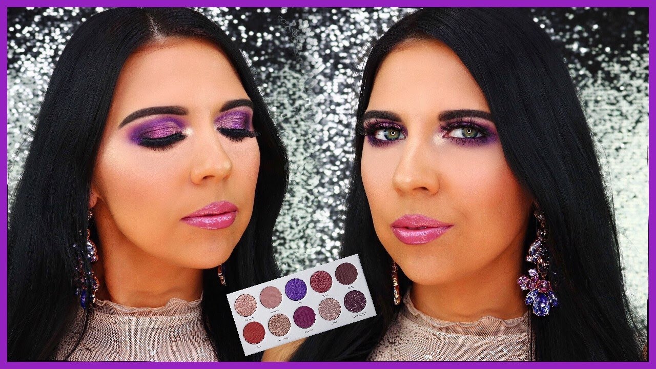 JACLYN HILL X MORPHE VAULT: BLING BOSS 💎💜 | PURPLE SOFT CUT CREASE TUTORIAL | FIRST IMPRESSIONS