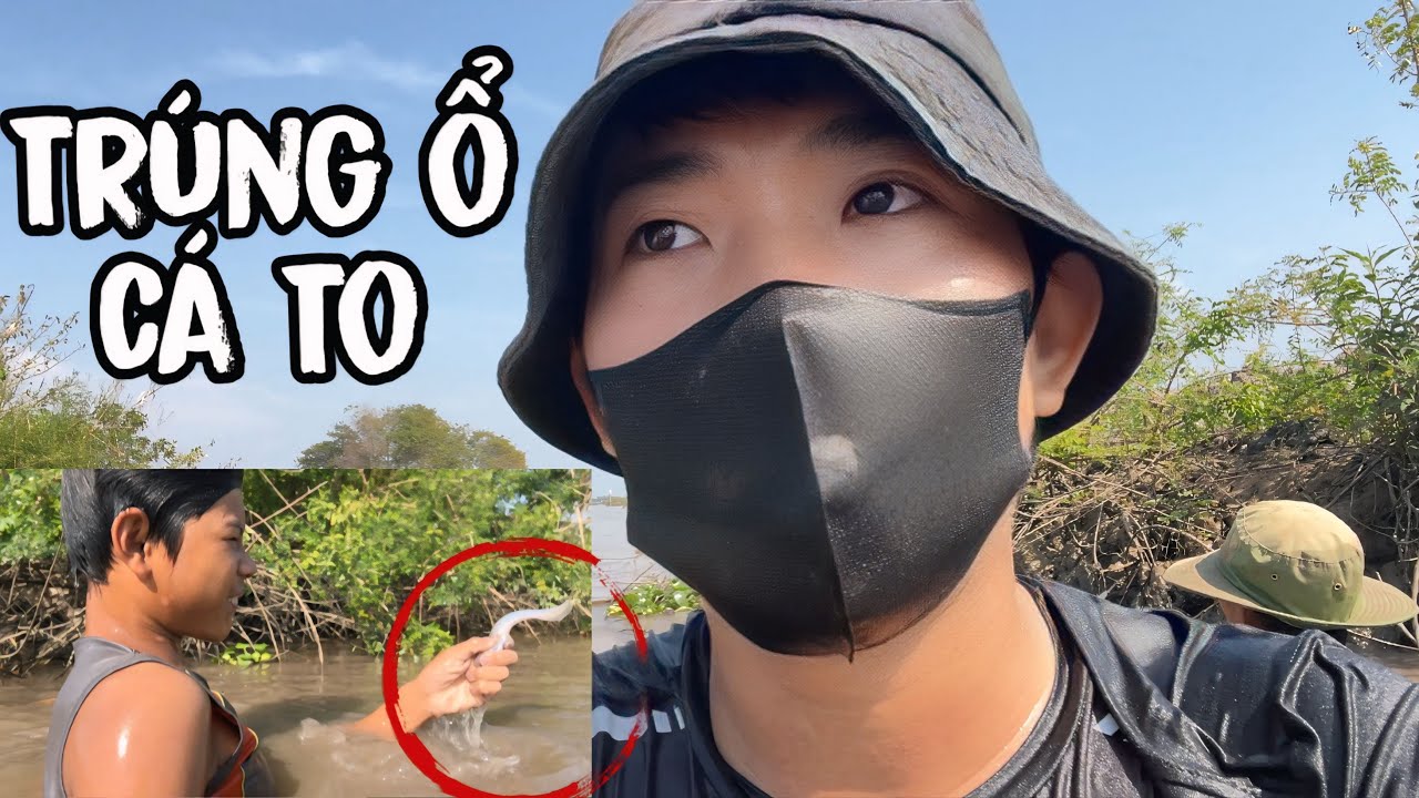 Cùng Ông Chú Trong Xóm Trải Nghiệm Công Việc Mò Cá Trúng Ngay Ổ Cá Chèn Bầu 