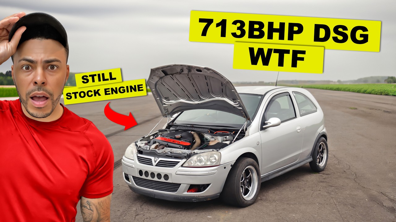 CORSA МОЩНОСТЬЮ 713 Л.С. НА СТАНДАРТНОМ ДВИГАТЕЛЕ! — ВЫЖИВЕТ ЛИ ОНА?!