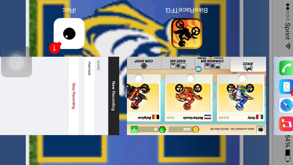 Gem glitch-bikerace