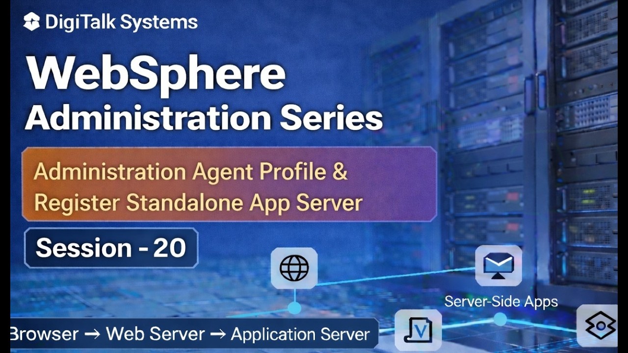 P20: Администрирование WebSphere (Zero2Hero): Профиль административного агента и регистрация авто...