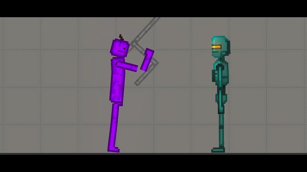 throwing a chair at robot