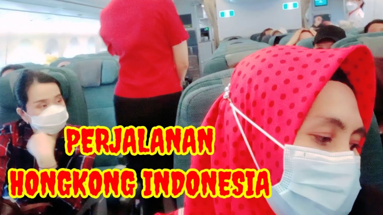 PERJALANAN HONGKONG INDONESIA @part1 #cathaypacific