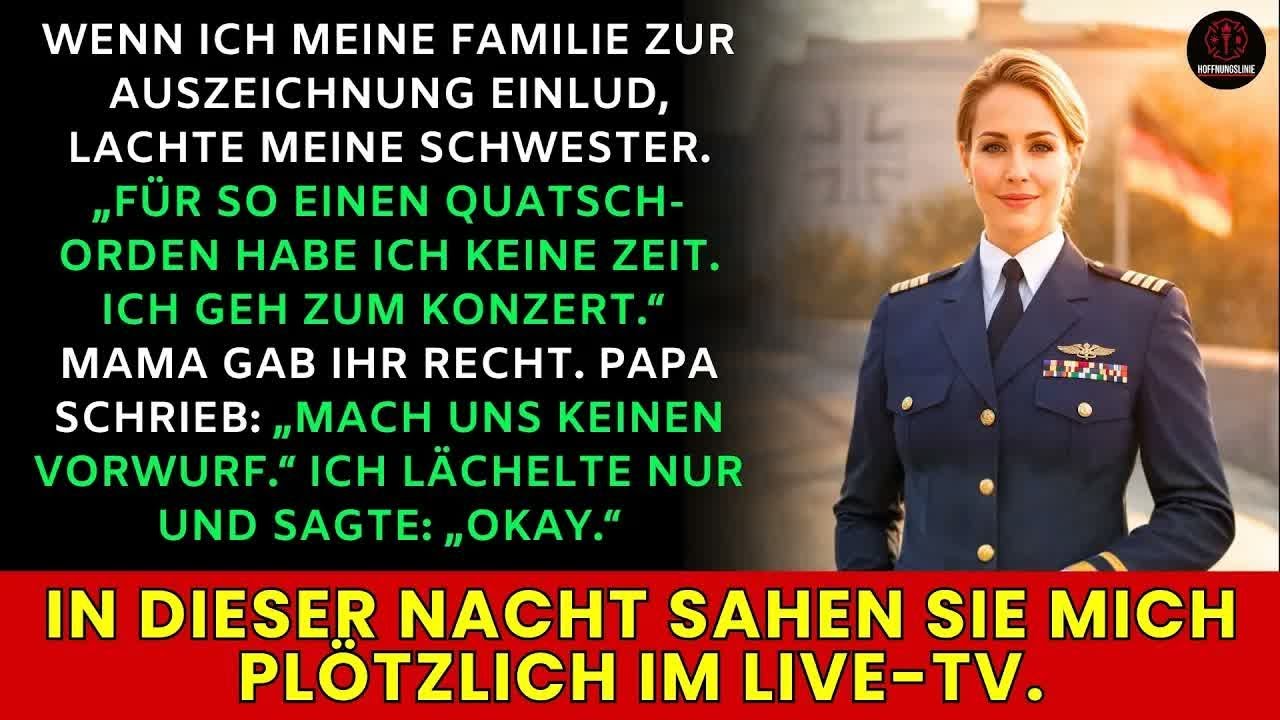 Schwester spottet über meine Auszeichnung  „Kriegen jetzt sogar niedere Soldaten Preise “