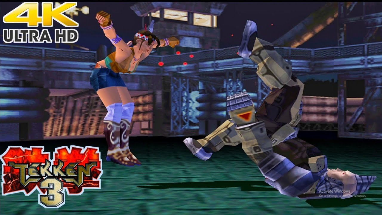Tekken 3 Julia Chang Arcade Mode Gameplay Walkthrough GAME [4K 60FPS]