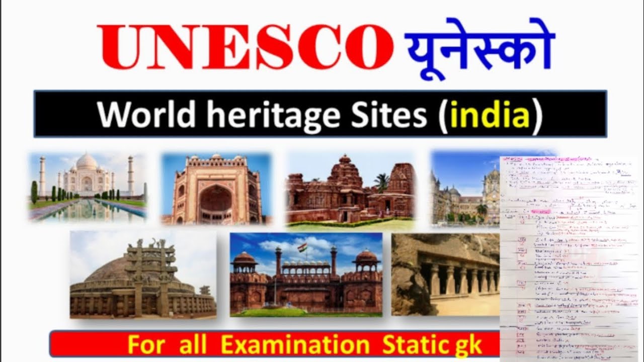All (Updated) UNESCO World Heritage sites in india 2025-2026