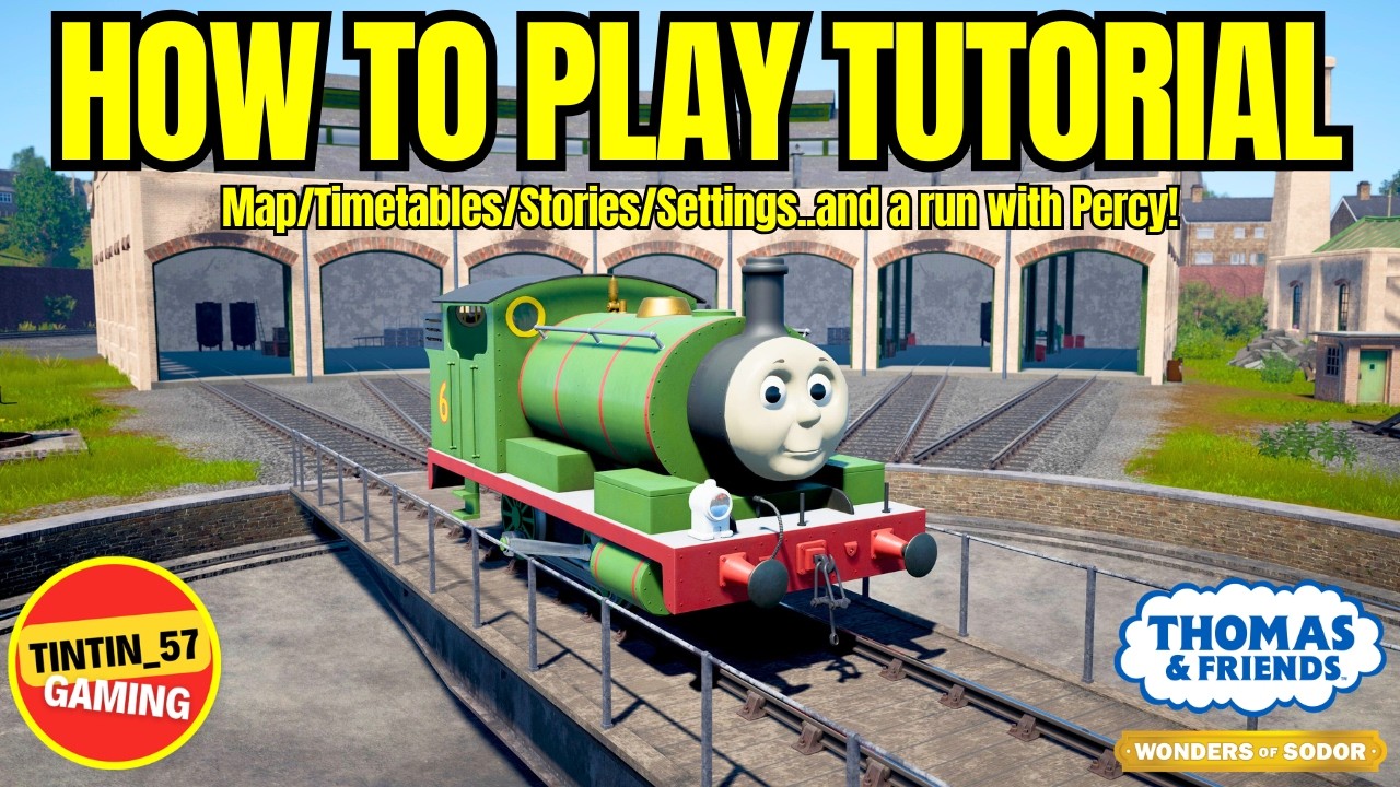 THOMAS & FRIENDS: WONDERS OF SODOR | COMPLETE BEGINNER'S GUIDE + Percy Gameplay Tutorial