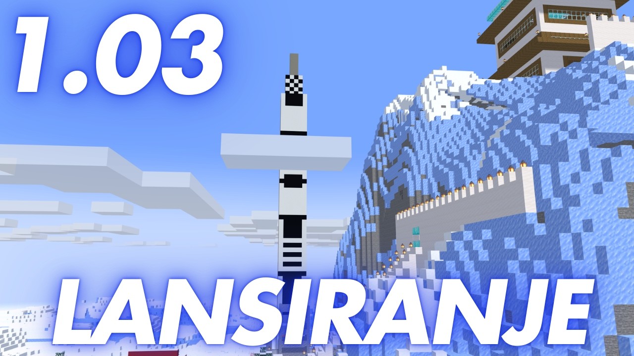 🔴Minecraft Preživljavanje Lansiranje Rakete Live Event🔴