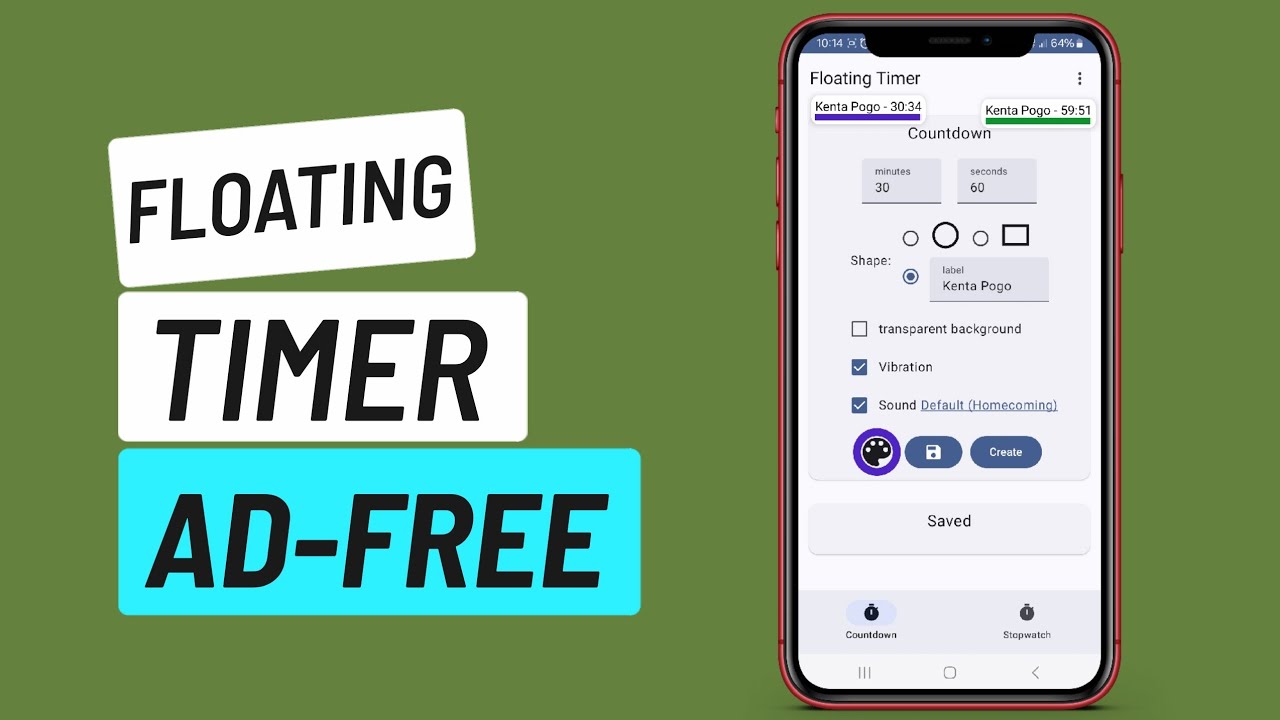 Best Free Floating Timer App for Android