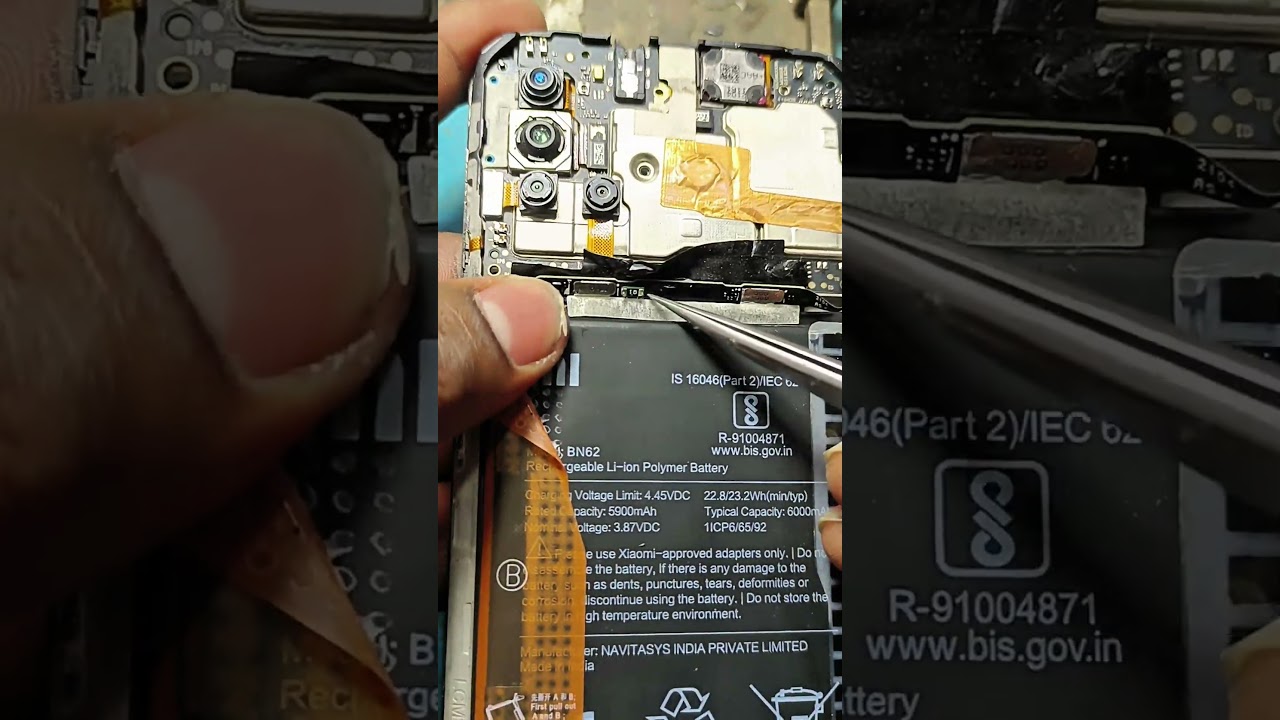 redmi 9 Power' Battery on of problem Repair 