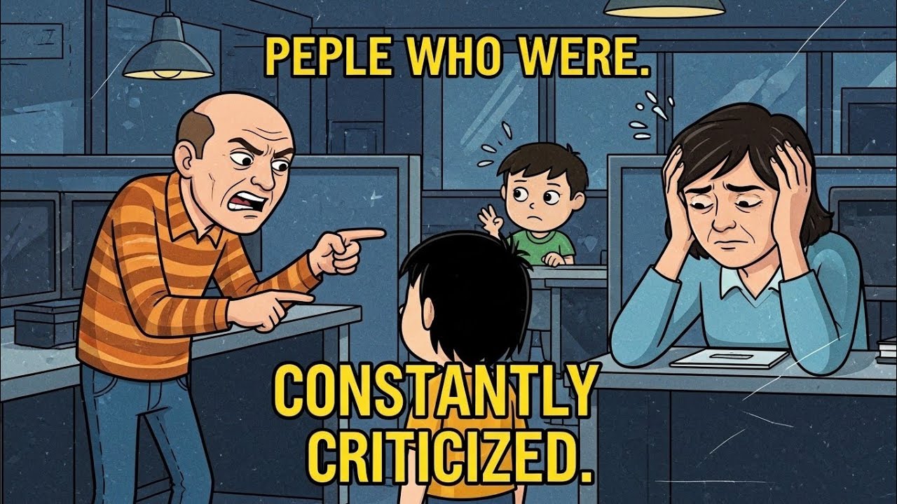 The Psychology of People Who Were Constantly Criticized (How Childhood Criticism Rewired Your Brain)