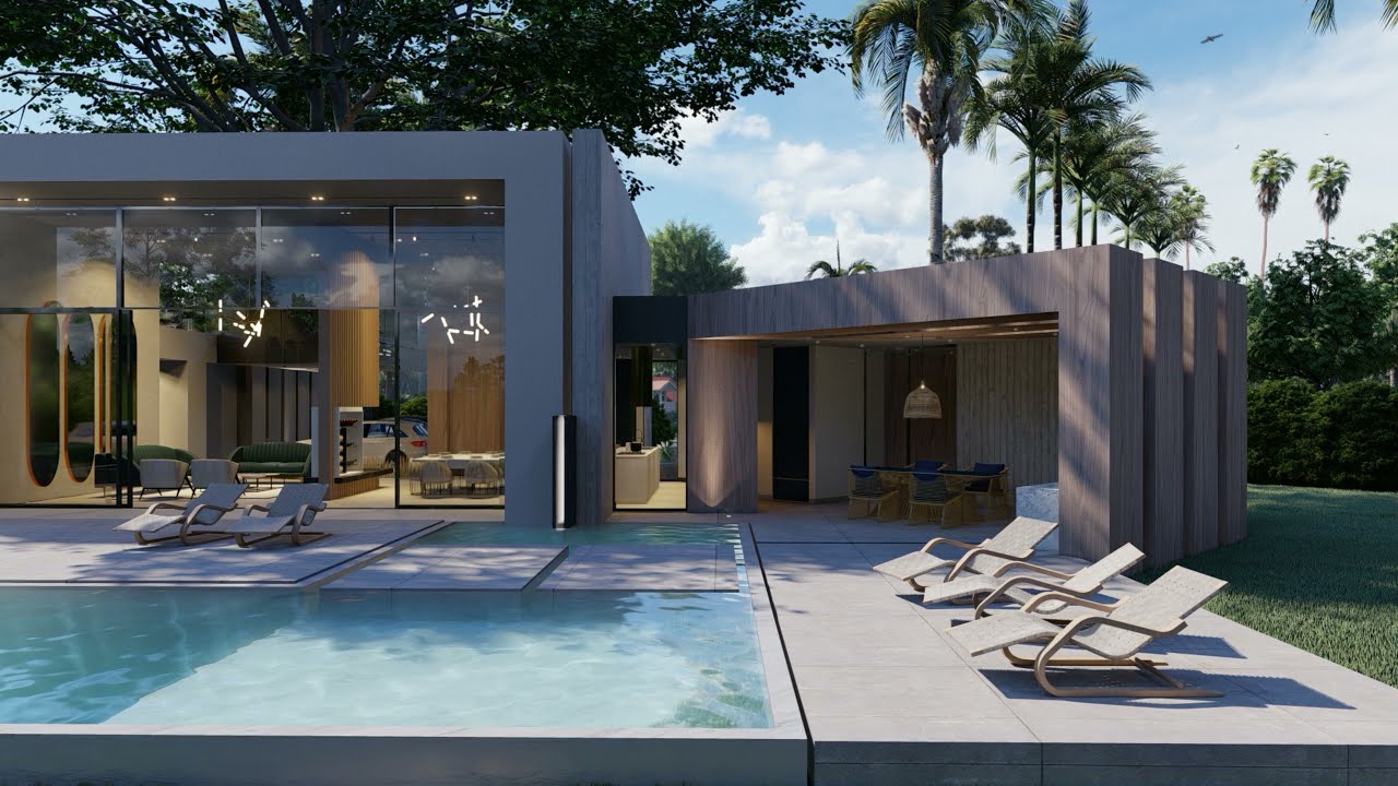 Casa Cafelia - Diseño y Visualización