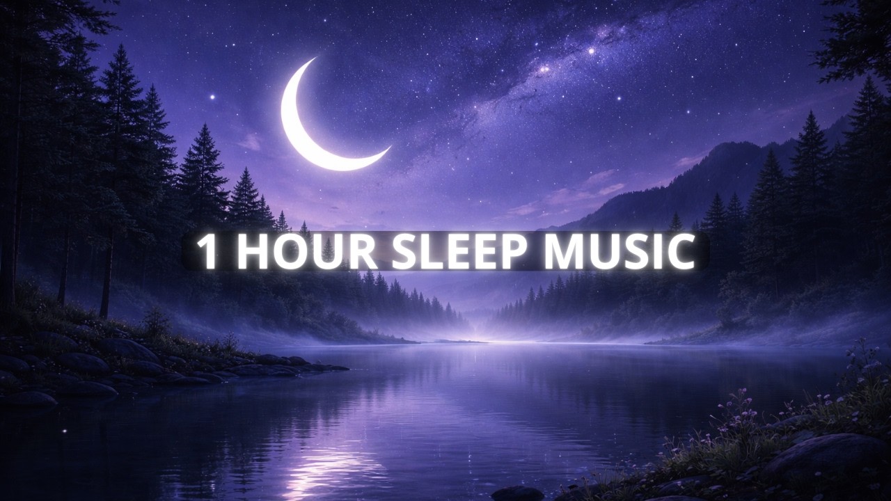 1 Hour Deep Sleep Music • Relaxing Calm Music for Falling Asleep Fast