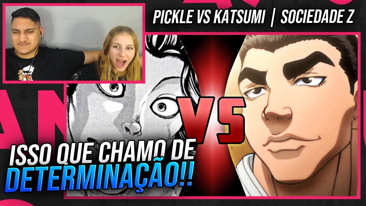 REACT EM CASAL - PICKLE VS KATSUMI | Confronto Lendário | QUE LUTA ÉPICA!!