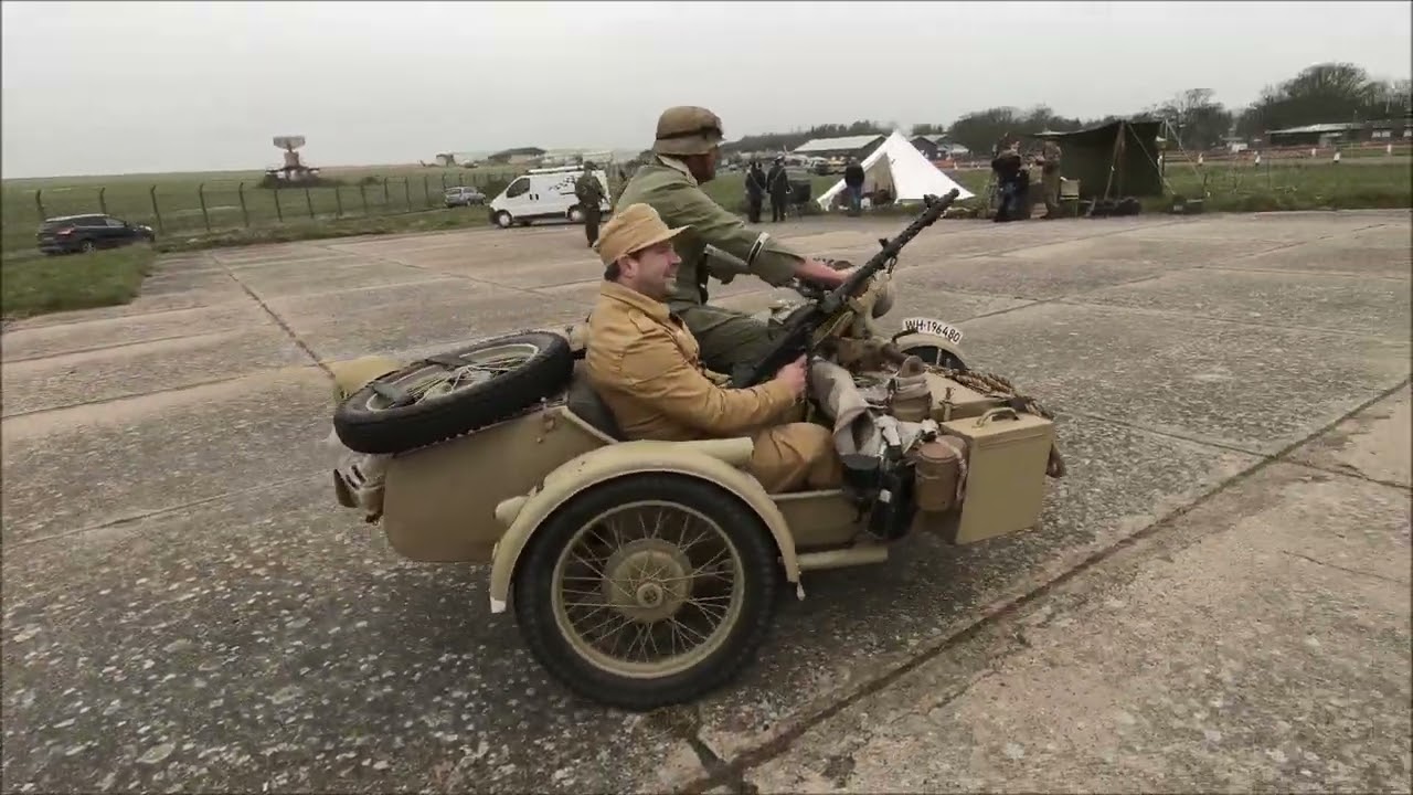 WW2 BMW R71 mototorcycle combination