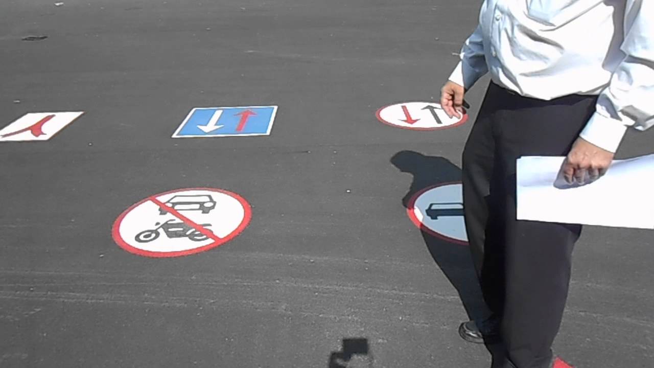 Trafiklegepladsen, vejskilte børn har brug for at kende