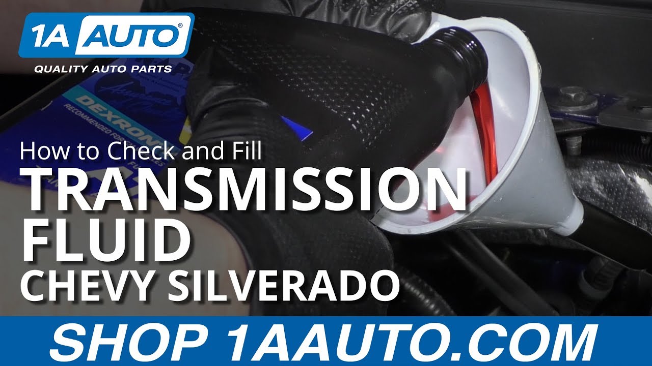 Как проверить и залить трансмиссионную жидкость в Chevrolet Silverado 14–19 годов