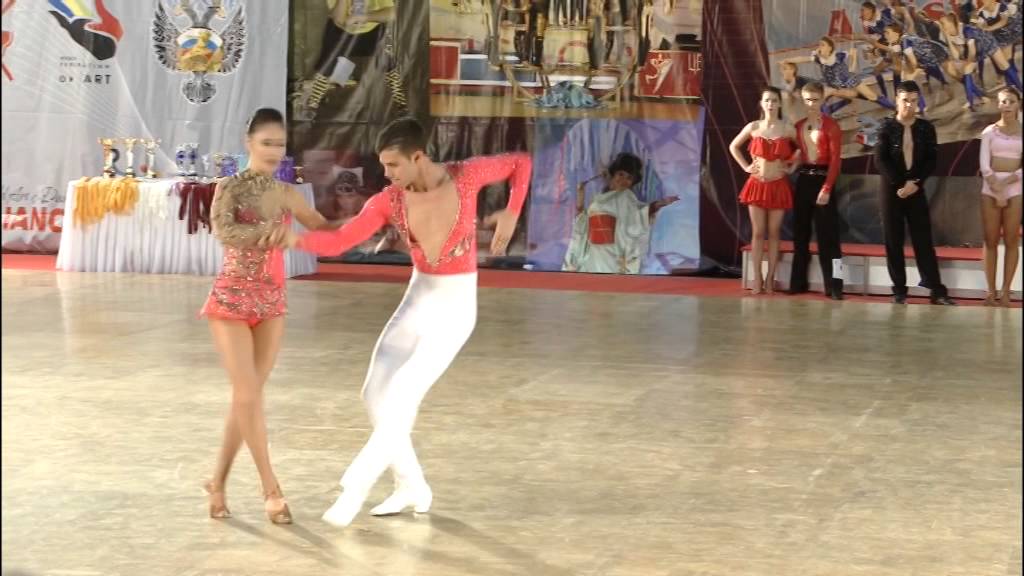 2014 RUSSIA XI. World Dance Olympiad SALSA 1st PLC CEM&MELISA TURKEY