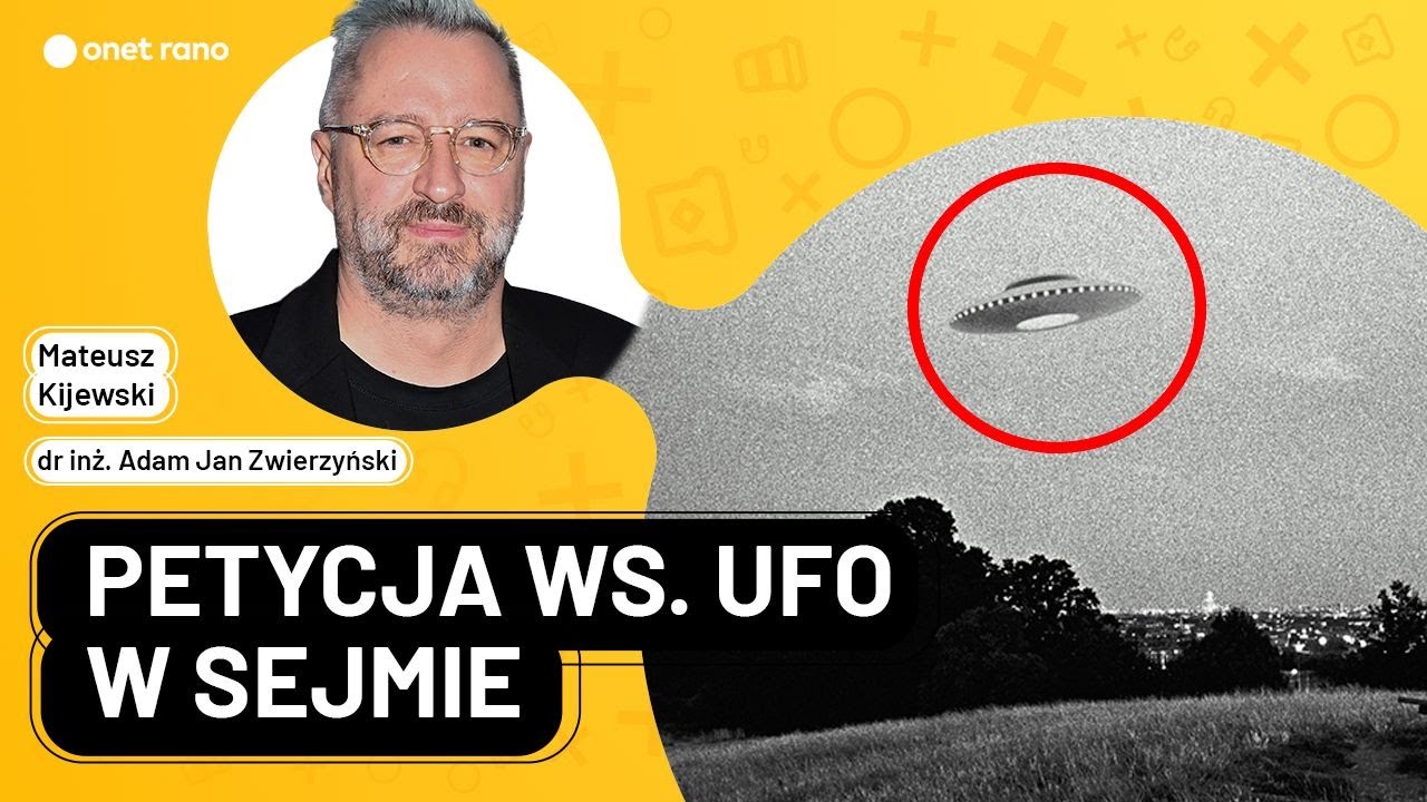 UFO nad Polską - Polacy chcą ujawnienia dokument&oacute;w I Onet Rano