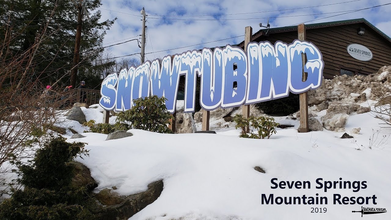 Snow Tubing at Seven Springs Mountain Resort
