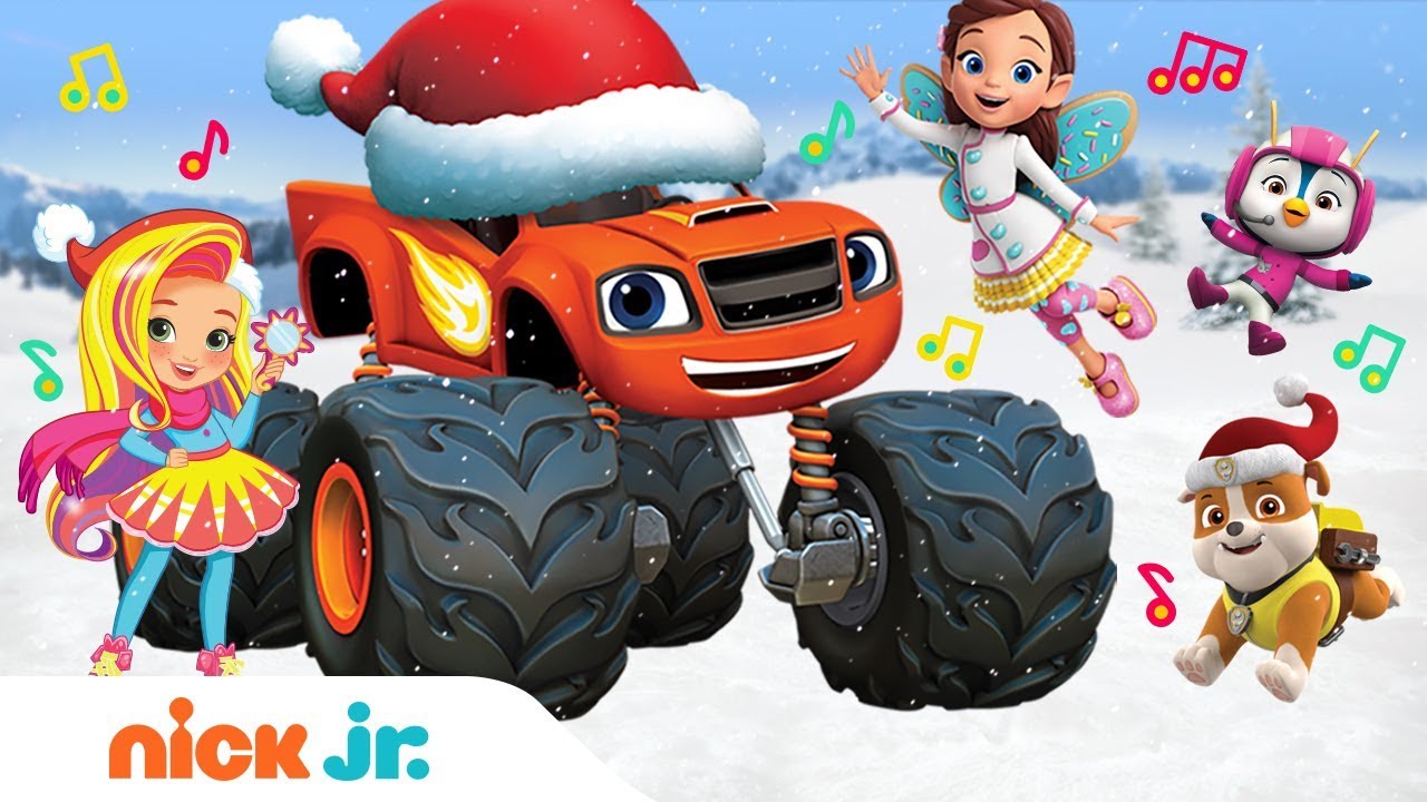 Snow Much Fun!❄️2018 Winter Song  Ft. Blaze, PAW Patrol, Top Wing & More! | Nick Jr.