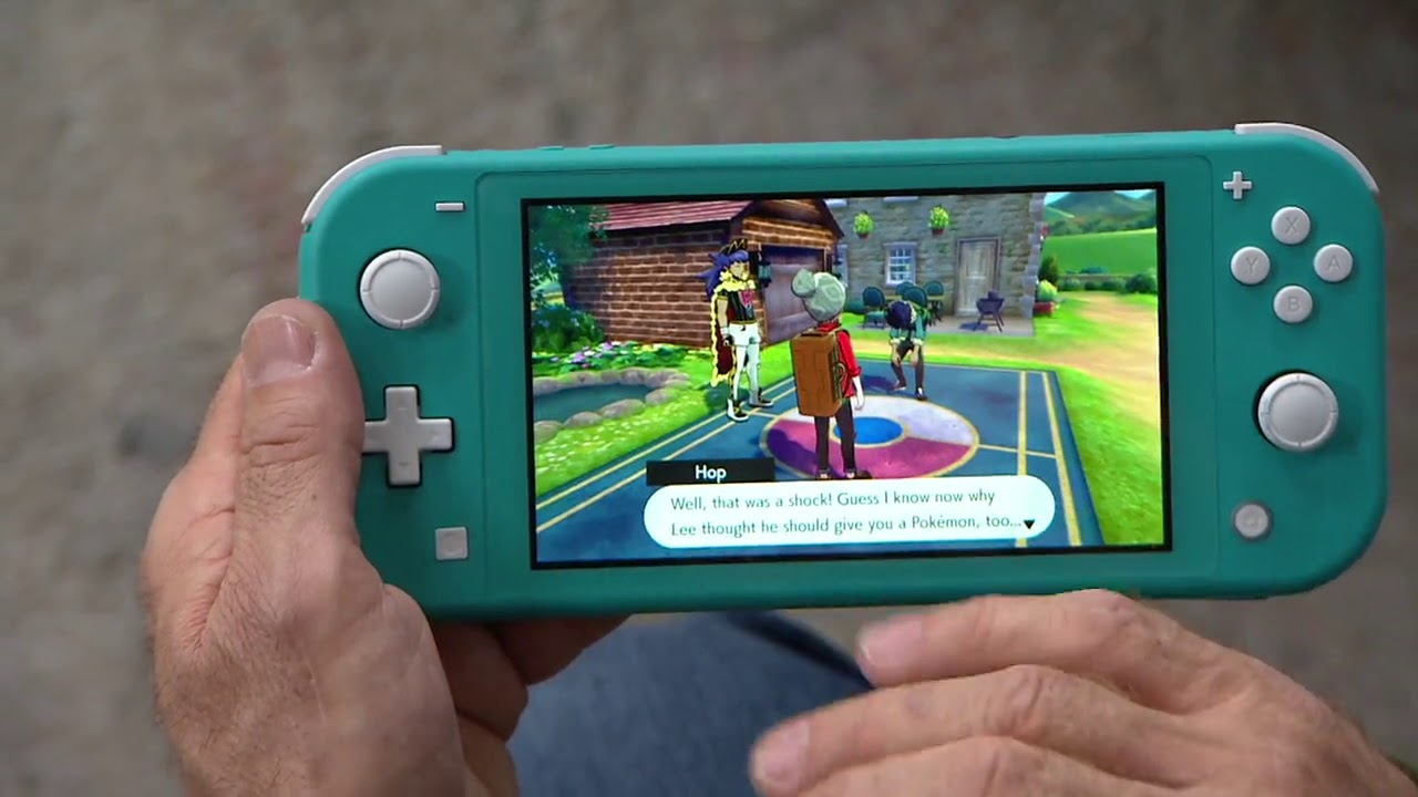 Nintendo Switch Lite with Pokemon Game and Accessories on QVC