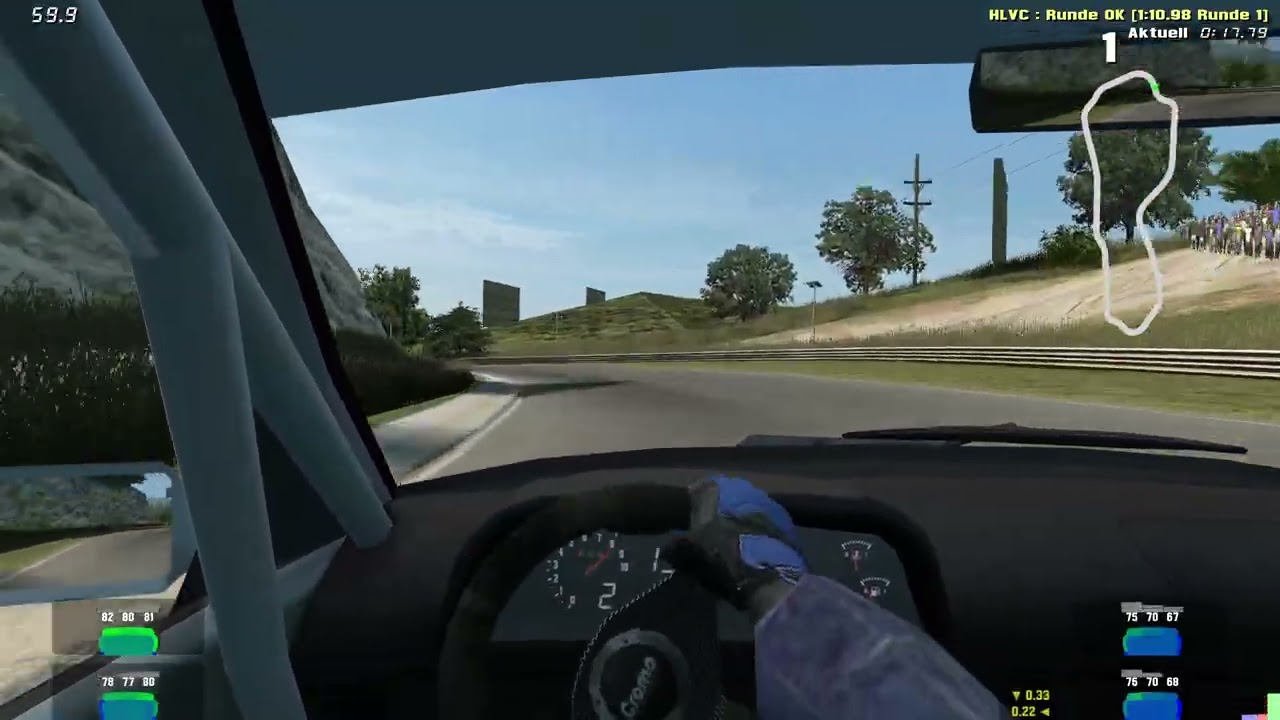 Live For Speed S2 (0.5U) Hotlap - biggie - Fern Bay Green Reversed (FE2R) - XFR - 1:10.98