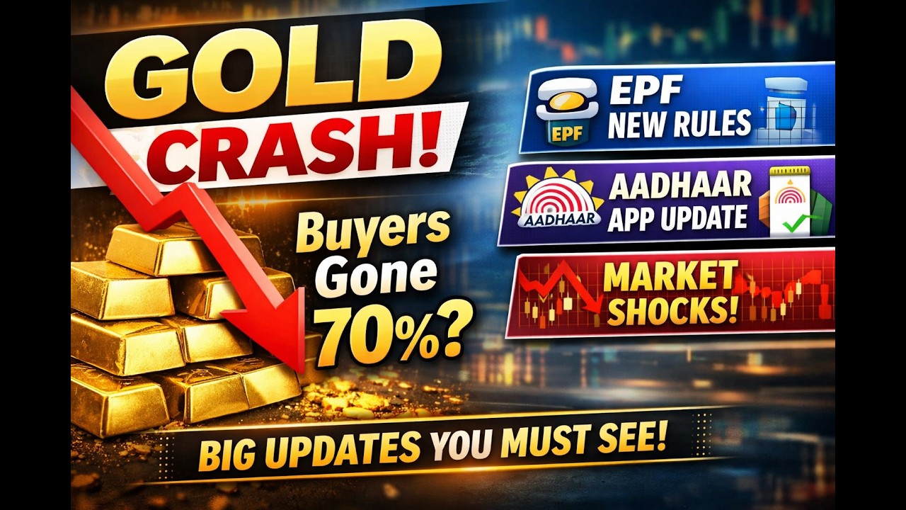 Gold Market Shock + Reliance Jio IPO Leak + Tech Layoffs | Financial Breakdown 2026