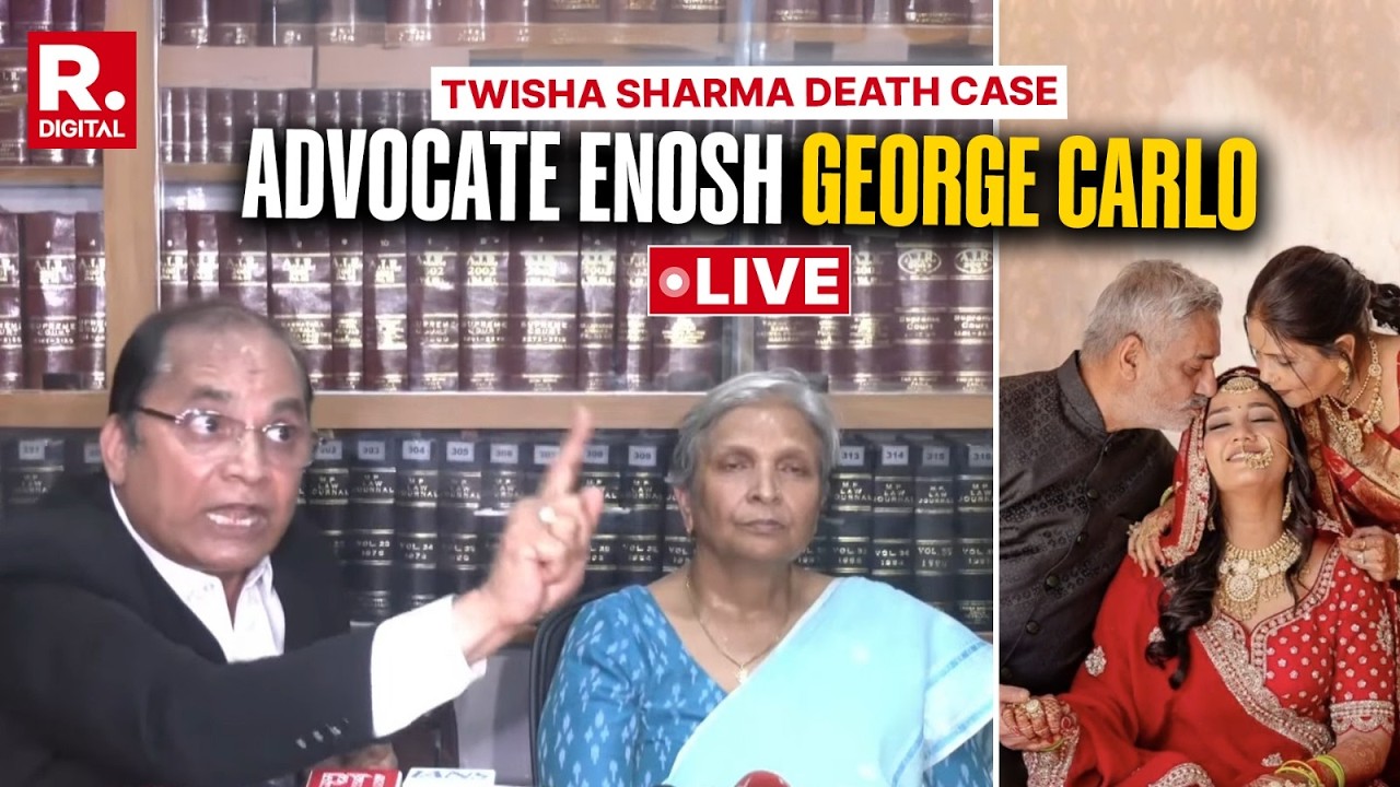 LIVE: Advocate Enosh George Carlo Breaks Silence On Twisha Sharma Death Case & Bail Ruling