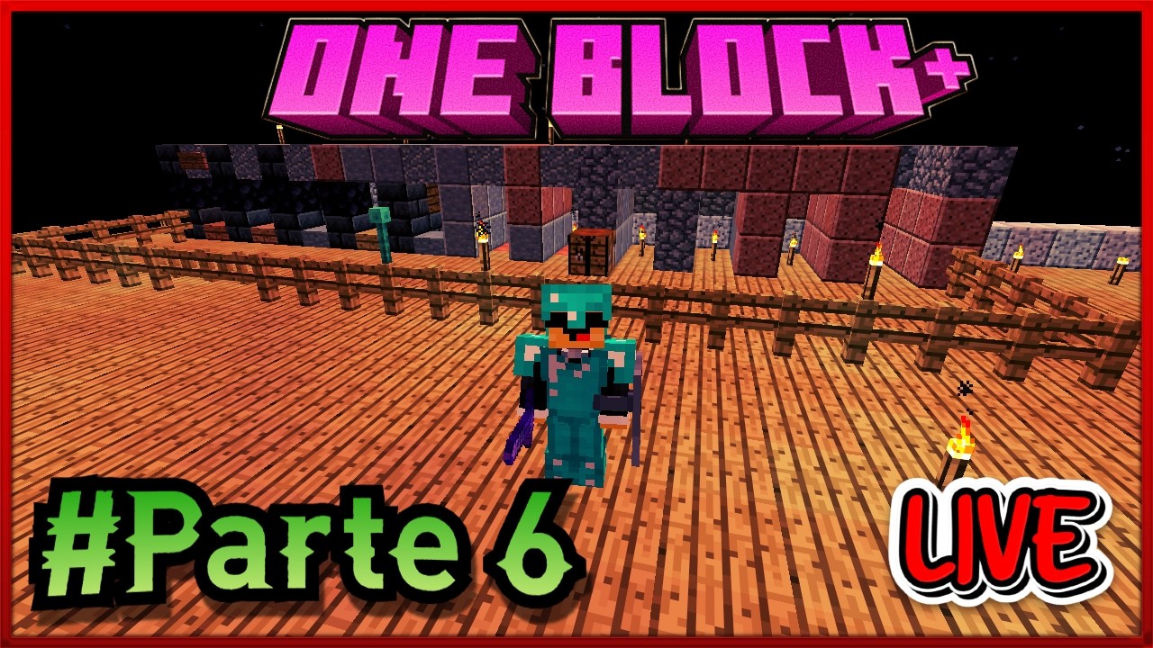 🔴En Directo Jugando a Minecraft Pero en One Block Survival Parte #6