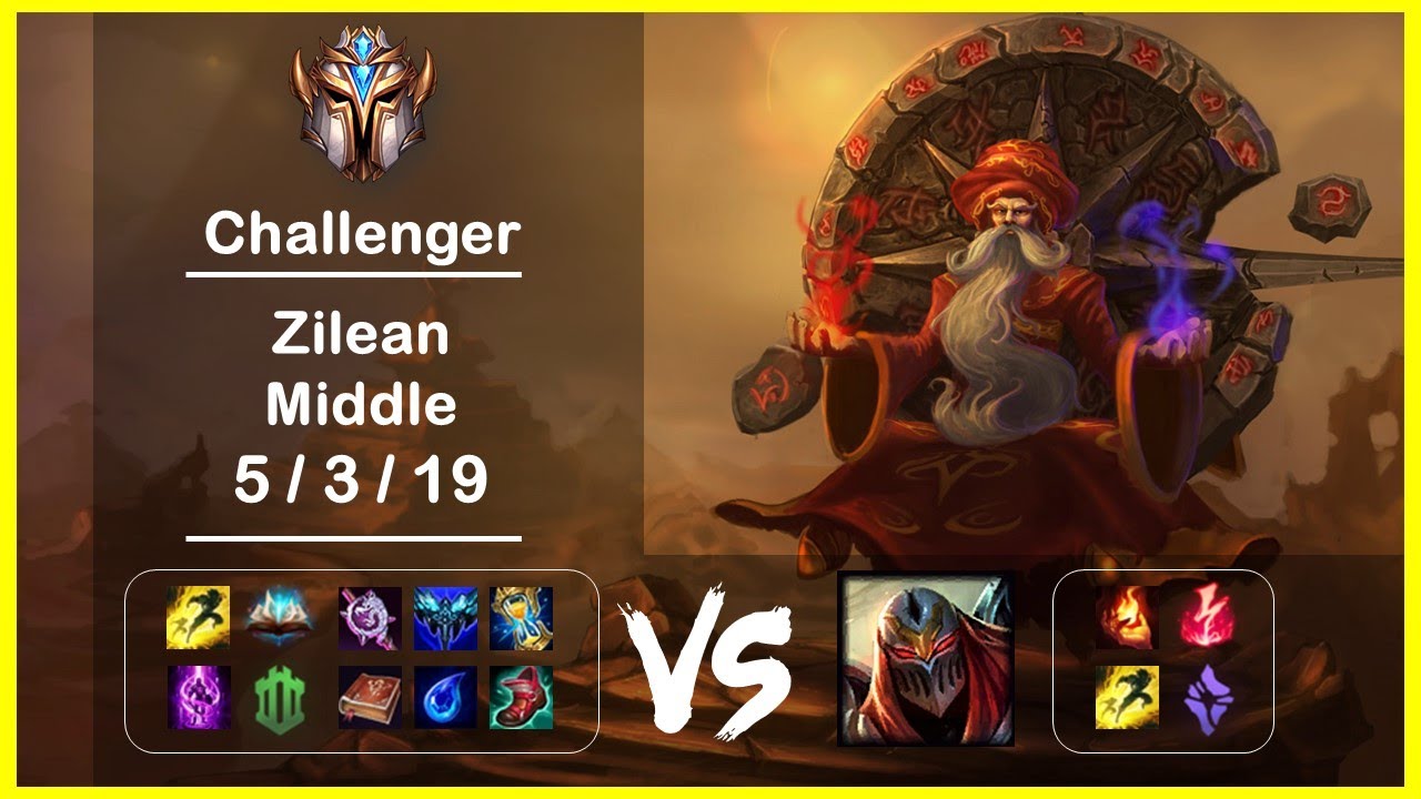 KR Challenger Replays Middle Zilean vs Zed Ep.2623