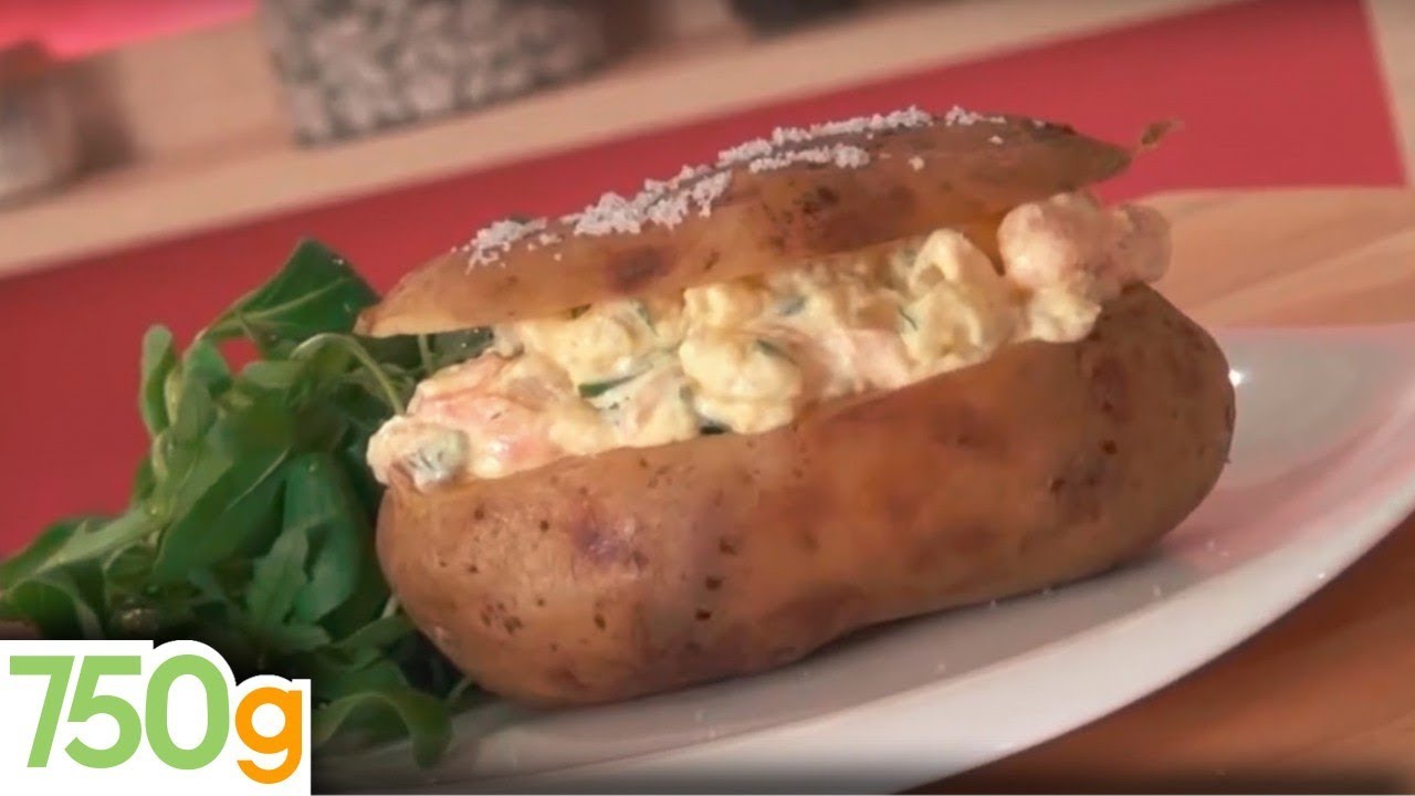 Recette de Pommes de terre au four au saumon fumé - 750g