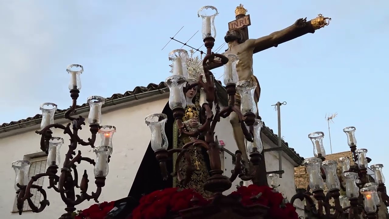 Cristo de la Expiración Baeza 2025 en Plazoleta de la Santa Cena