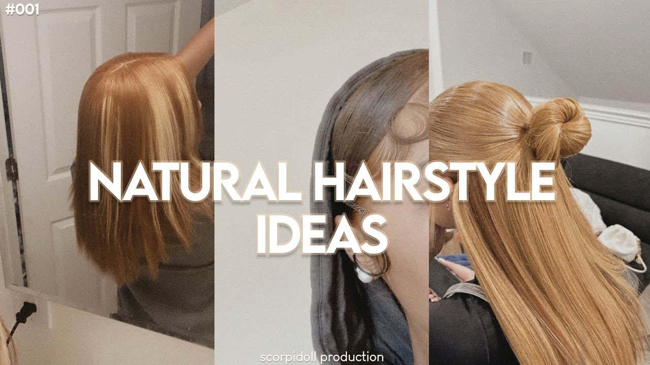 NATURAL HAIRSTYLE IDEAS N TUTS ☆ 001 #fypvideos #tiktokcompilation #blackgiritiktok #hairstyles  