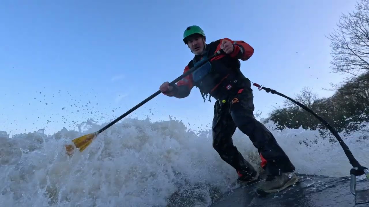 Sunrise river sup surf