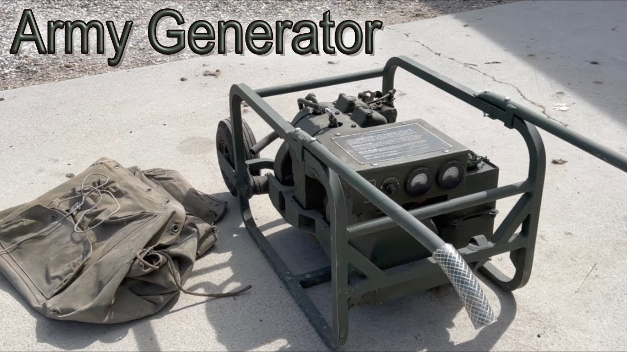 Vietnam Era Army Generator - Part 1 (Does it Run?)
