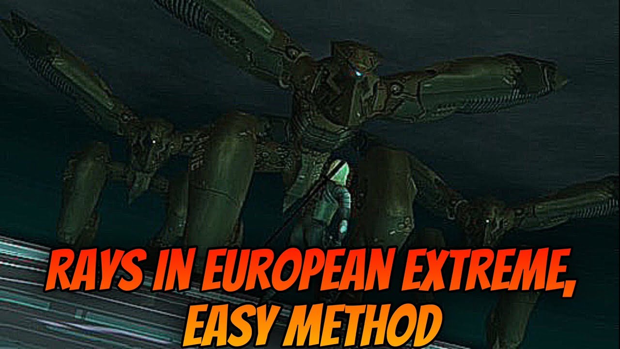 Простой способ победить Metal Gear Rays в European Extreme