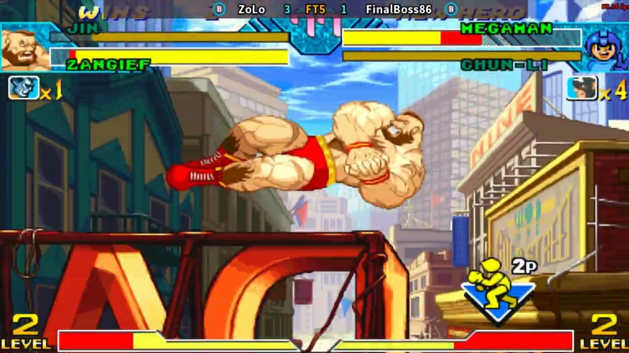 Marvel vs Capcom     ZoLo (BRA) VS FinalBoss86 (USA)