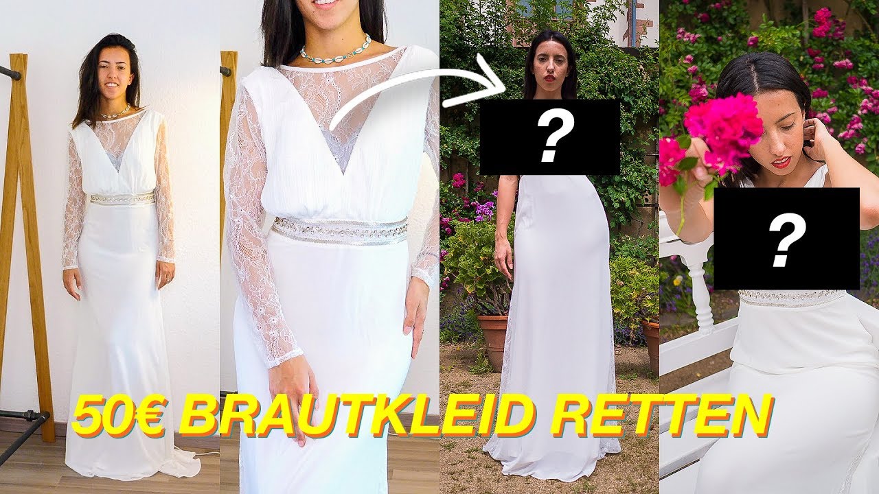 50&euro; Second Hand Brautkleid retten + Hochzeits Update
