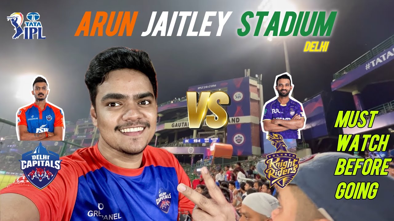 My IPL 2025 Experience at Arun Jaitley Stadium | Delhi Capitals Match #ipl2025