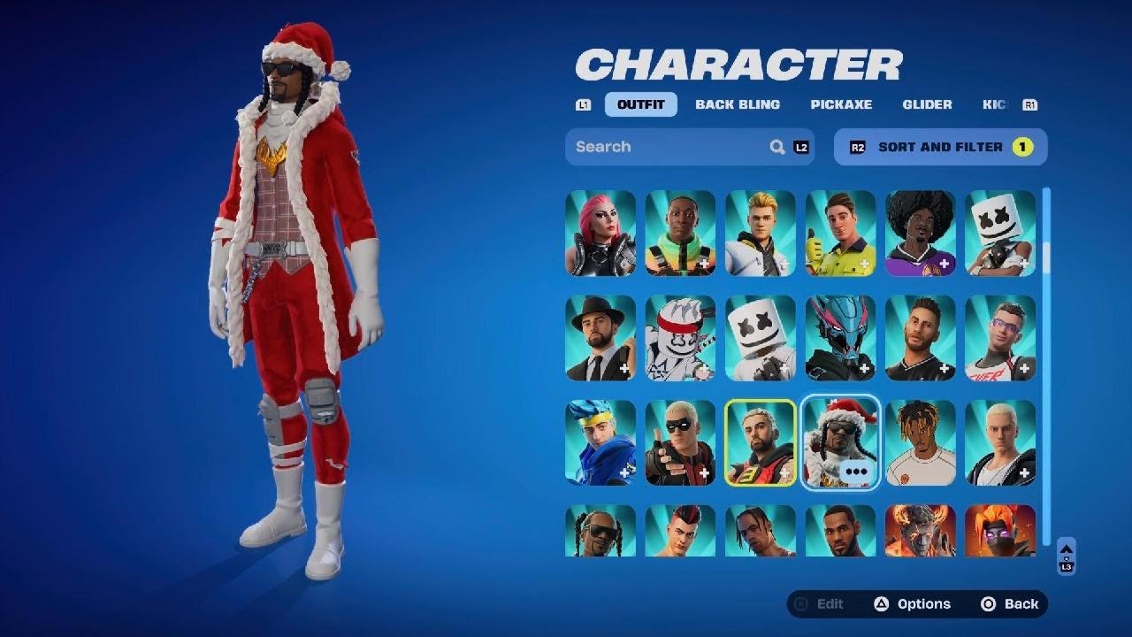 Fortnite locker tour (500+skins)