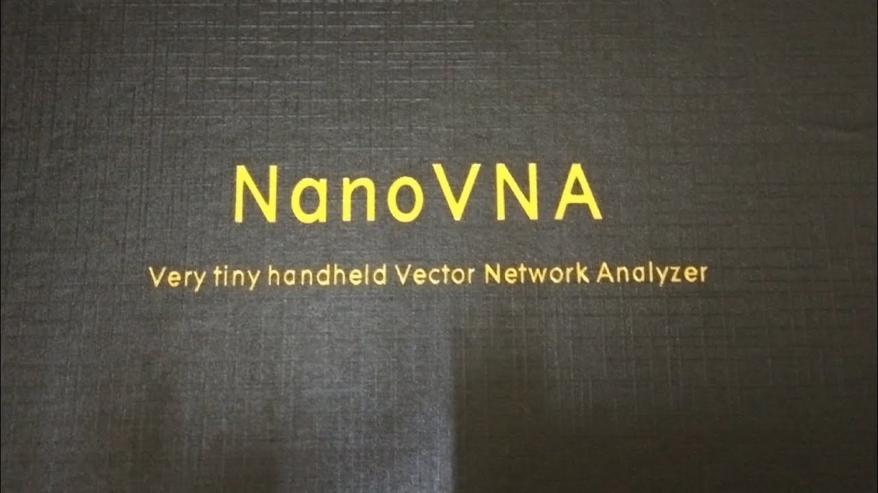 NanoVNA-H analyzer unboxing&testing #54