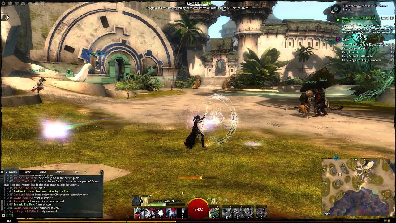Guild wars 2 beta revenant bifrost animation