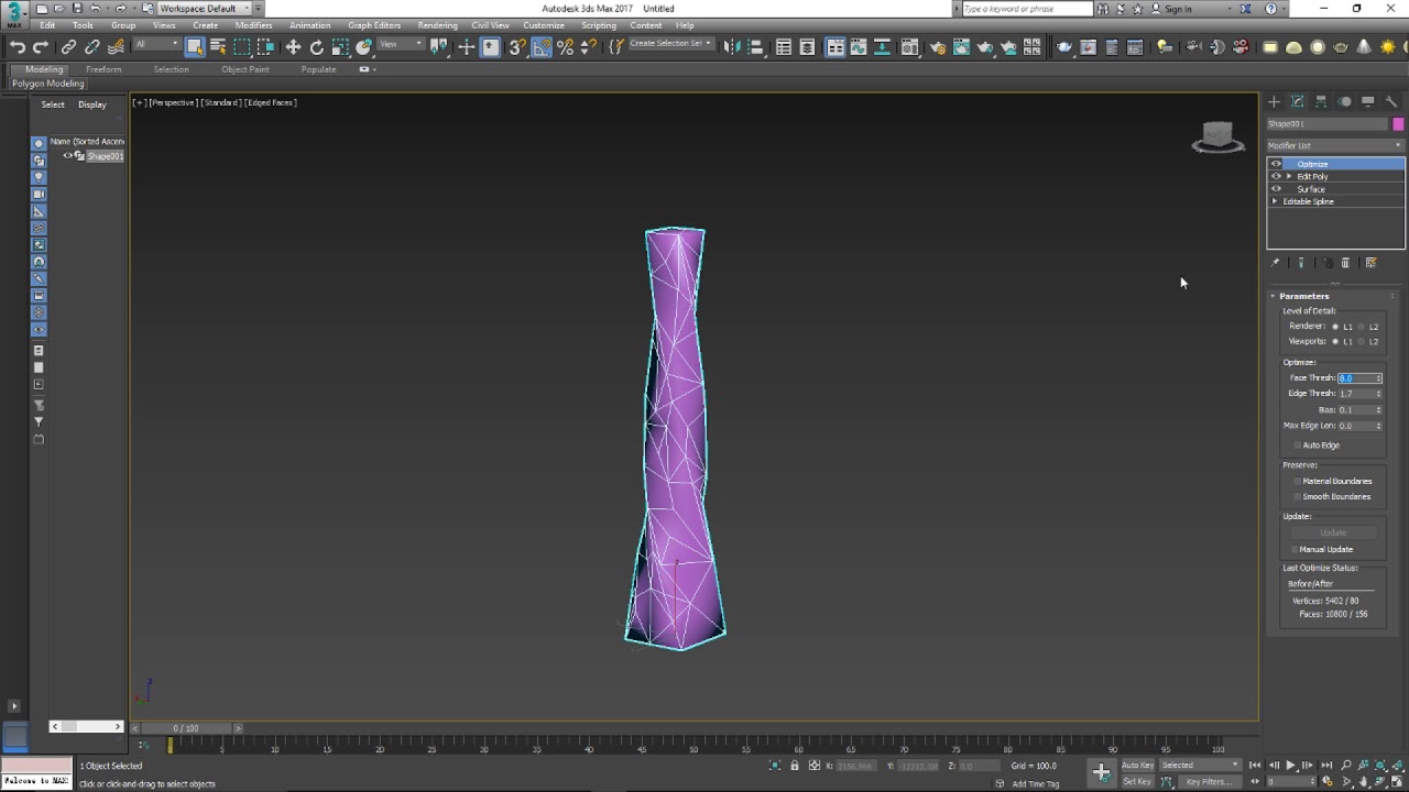 3ds Max tutorial - organic tower