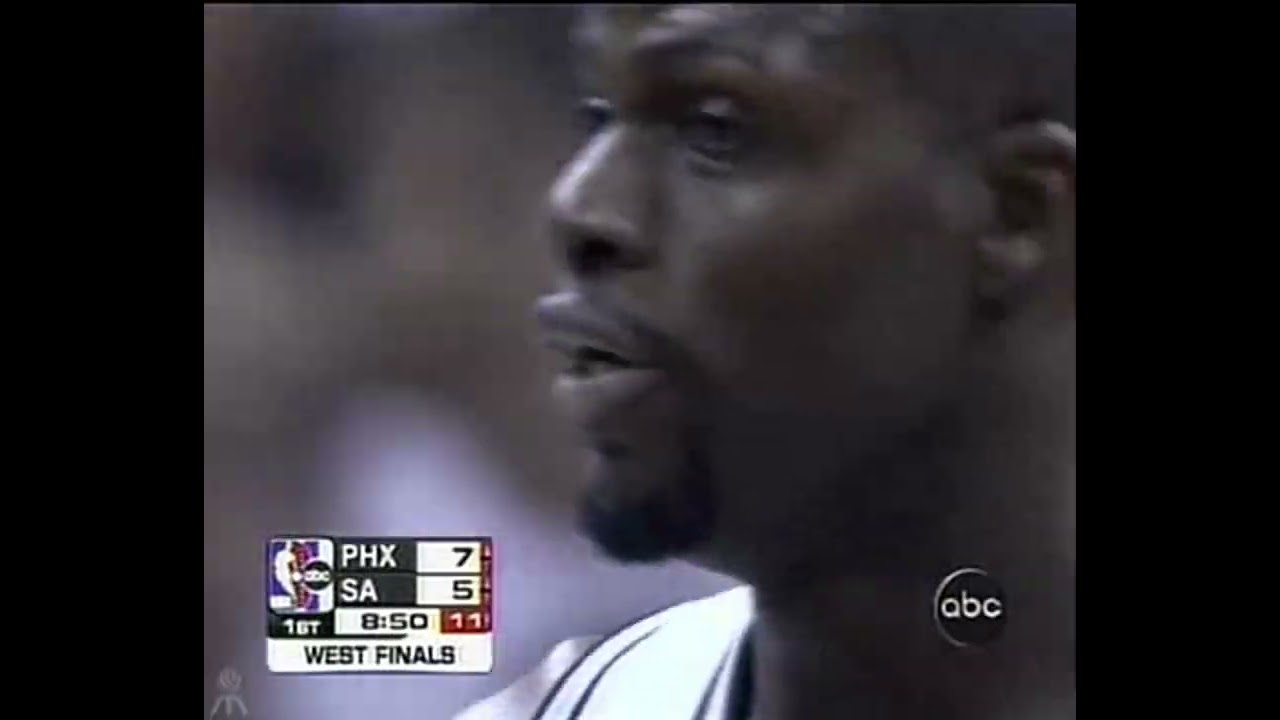 2005 NBA WCF Game 4 Phoenix Suns @ San Antonio Spurs - 20050530 (Stoudemire 31p; Ginobili 33p)
