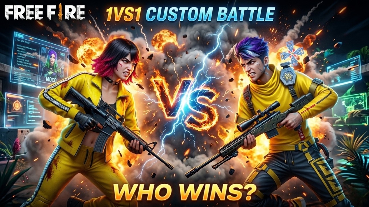THADA vs MITHUN 🔥 1v1 Custom Challenge | Who Is Win? | Free Fire