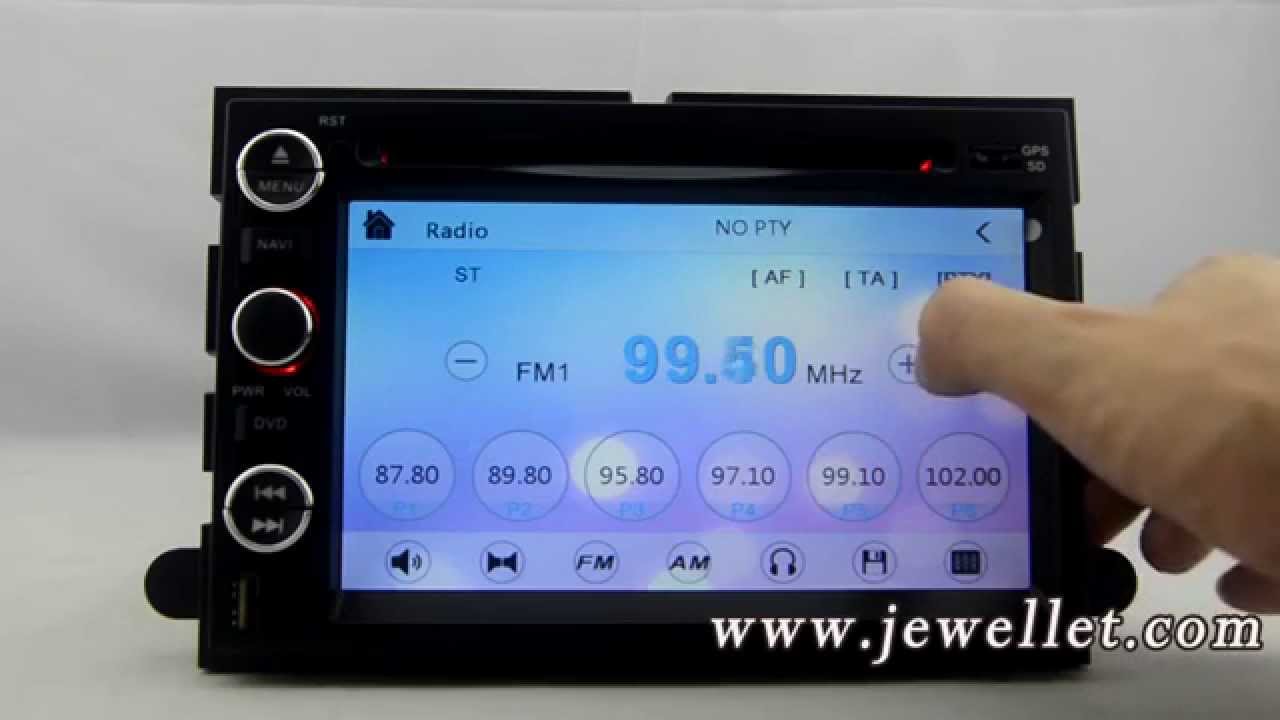 Ford Fusion Edge Focus Mustang Explorer Expedition Freestar DVD GPS Navigation