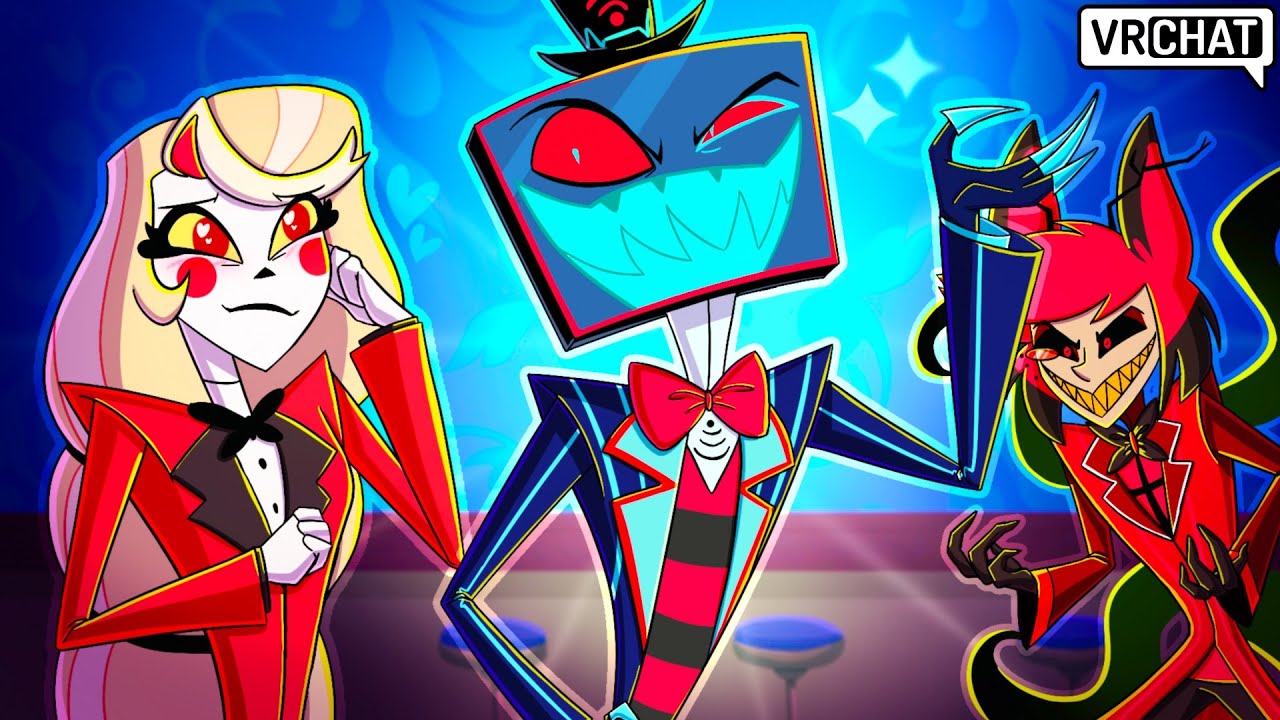 Vox VISITS the Hazbin Hotel in VRChat